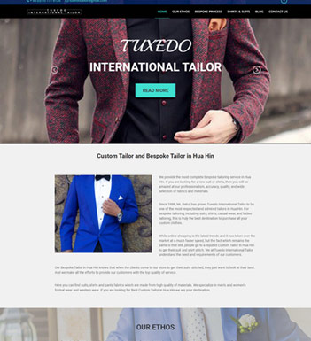 Tuxedo International Tailor Design and Developed by Aanandi TechnoSoft