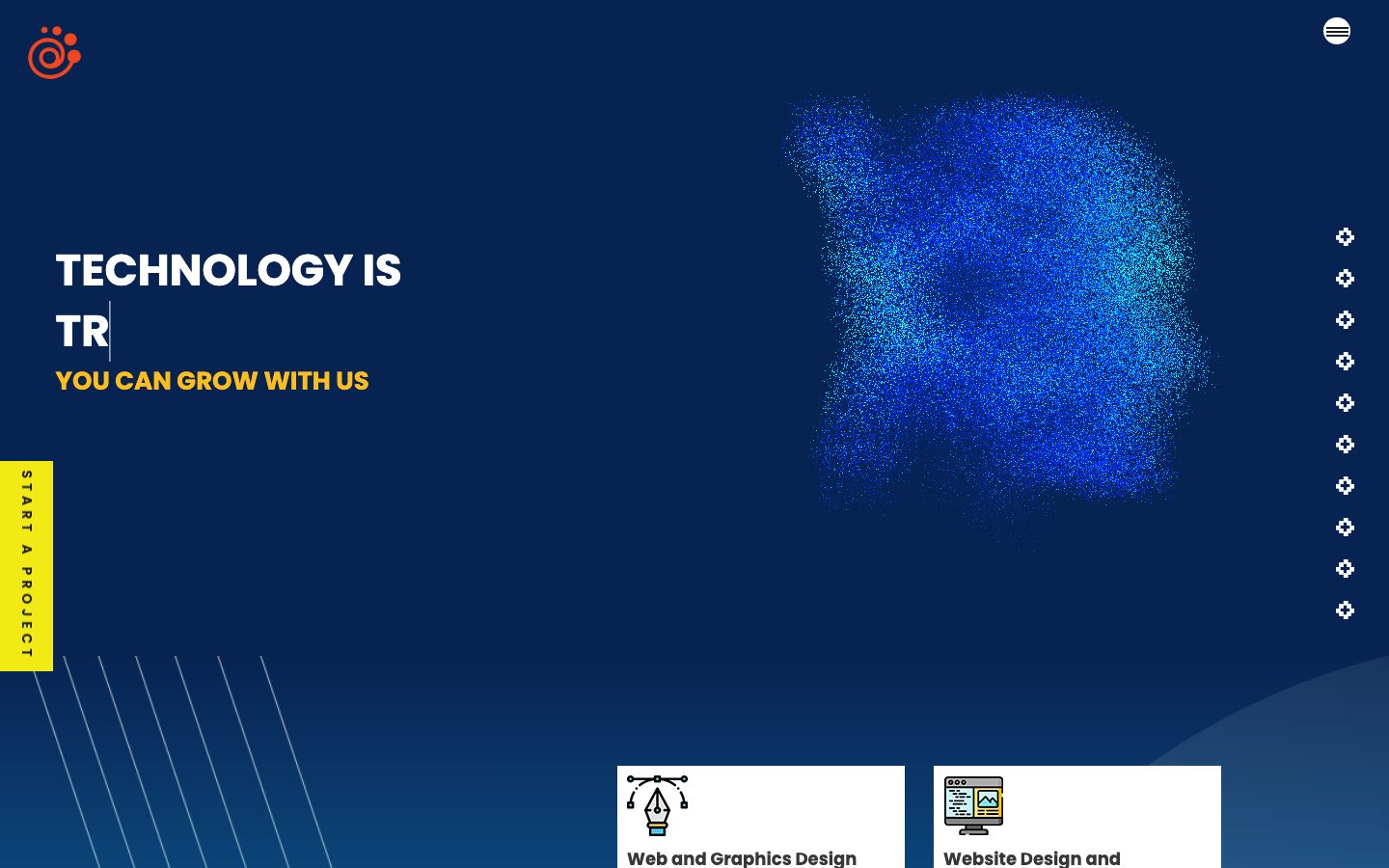 Aanandi Technosoft website screenshot