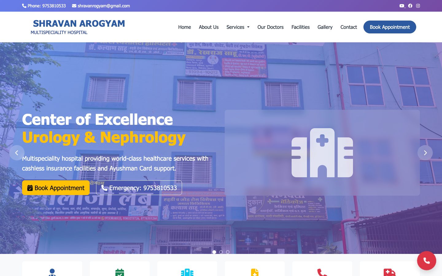 Ayurvedic Hospital CRM